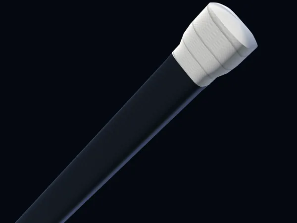 Simple knob on the handle of a hockey stick, rendered in 3D.
